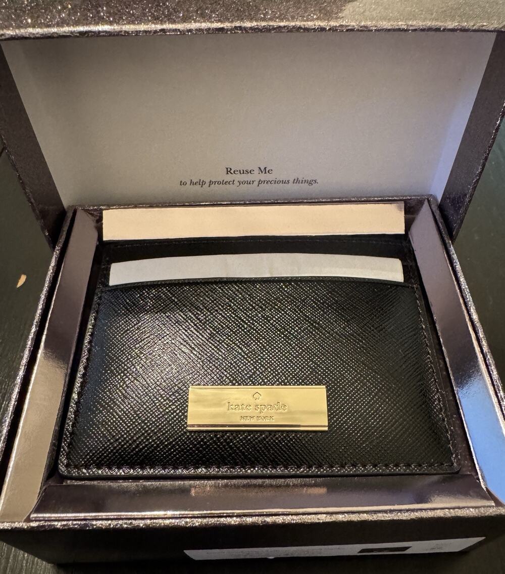 Kate Spade Kenzie Boxed Small Card Holder NWT